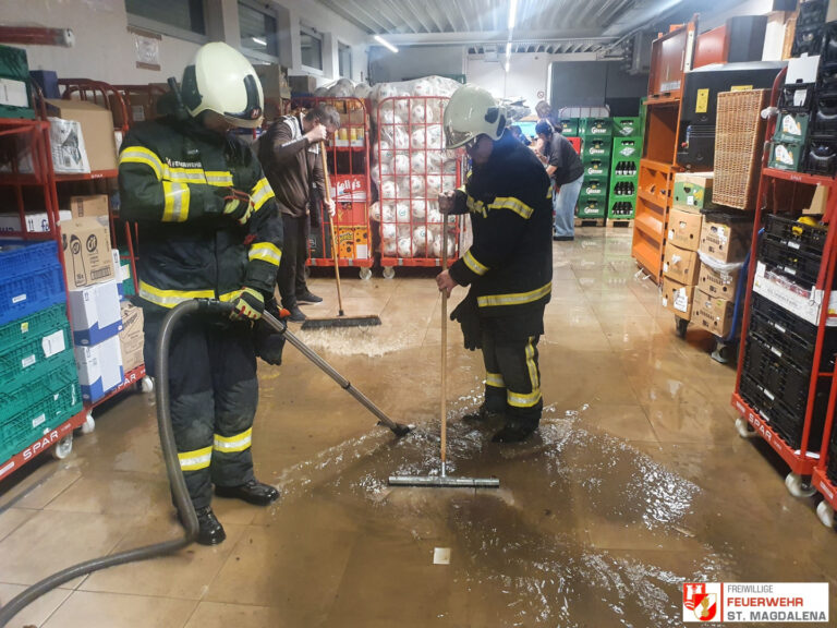 Überflutungen in Linz
